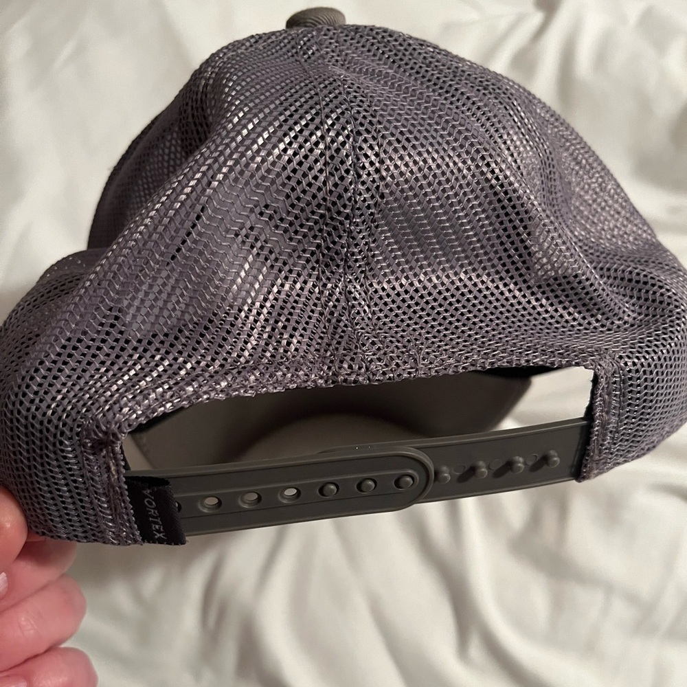 Vortex Logo Cap Snapback with Gray Mesh Back - Picture 6 of 11
